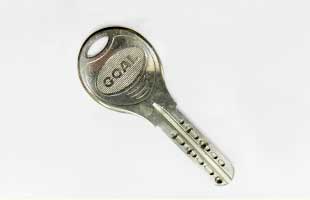 ゴール社製の鍵